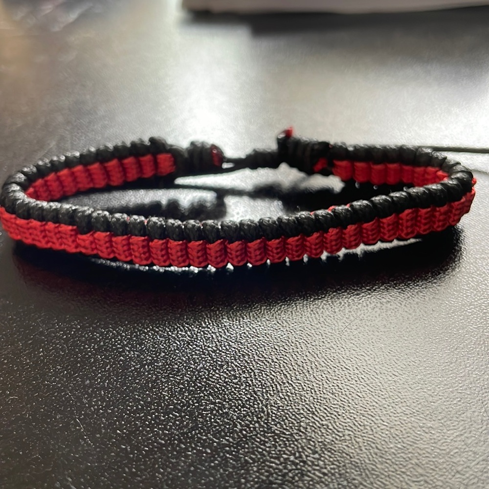 Both bracelets lightly used.